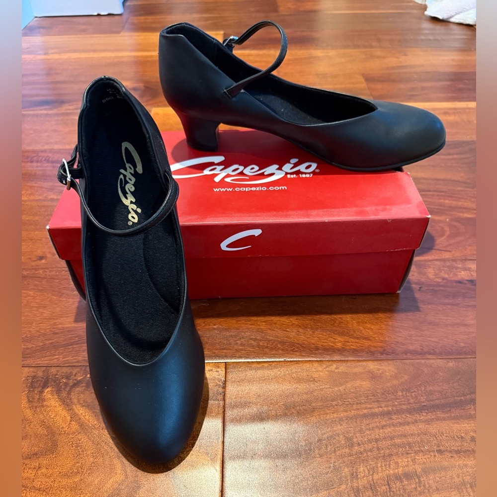 Capezio Black Mary Jane Heels